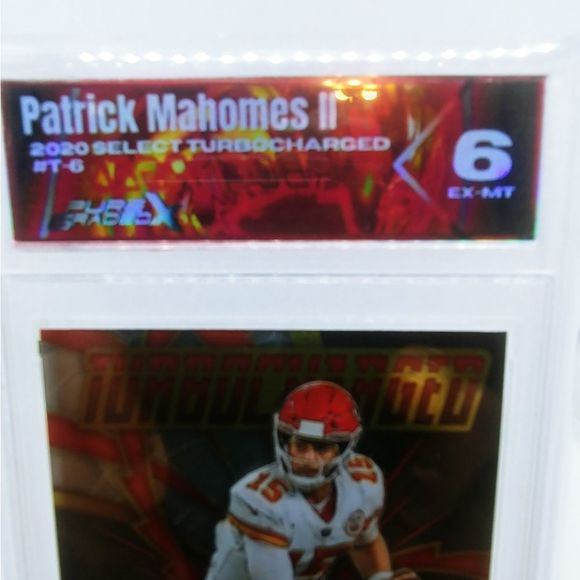 Patrick Mahomes II 2020 SELECT TURBOCHARGED EX-MT 6 - Picture 3 of 5